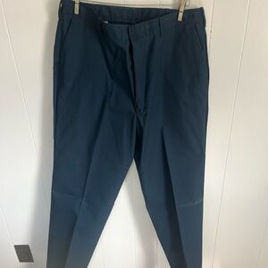 Men's Dark Navy Chino Pants - Tailored Everyday Comfort